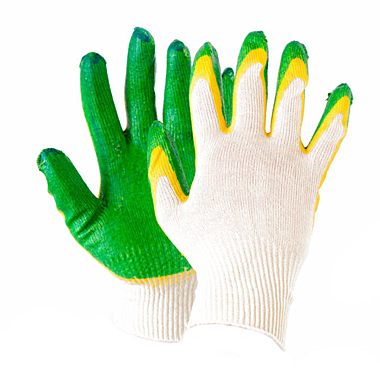 Перчатки обливные зелёные