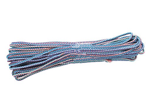 Шнур вязаный полипропиленовый цветной, сердечник полипропилен, 50кгс , д.3мм, 20м