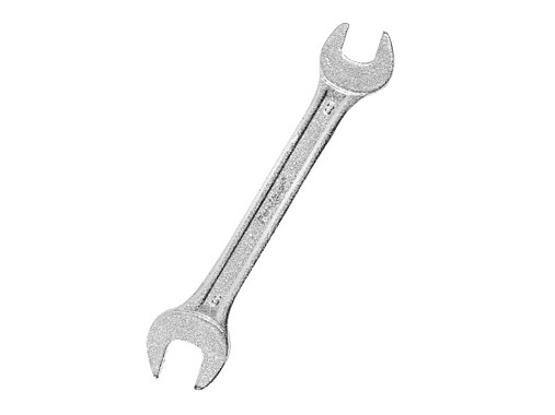 Ключ рожковый, 8 х 9 мм, HCS, хромированный