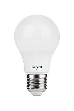 Лампа светодиодная 11Вт Е27 4500K нейтральный A60 груша GENERAL
