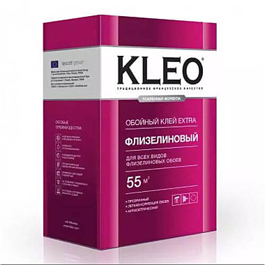 Клей для флизелиновых обоев KLEO EXTRA 55
