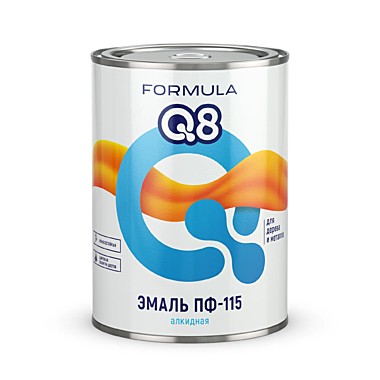 Formula Q8 ПФ-115 эмаль алкидная (2.7 кг) белая