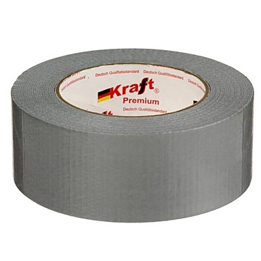 Скотч армированный Kraft premium. (48мм х 10м) Серый.