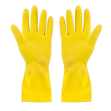 Перчатки латексные хозяйственные универсальные XL\L (желтые)
