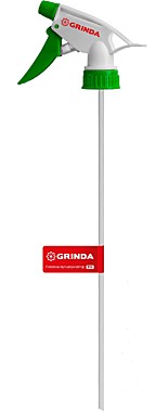 GRINDA PH головка-пульверизатор для пластиковых бутылок, цвет красный/белый