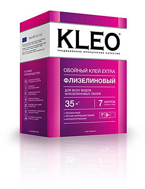 Клей для флизелиновых обоев KLEO EXTRA 35