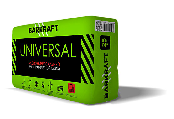 Клей плиточный BARKRAFT «Universal» 25 кг.