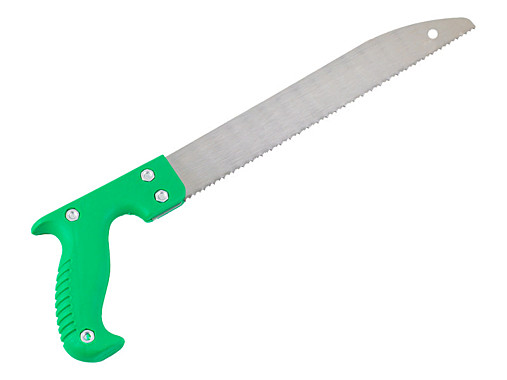 Ножовка садовая пластиковая пистолетная рукоятка, шаг зуба 4,5мм, 300мм
