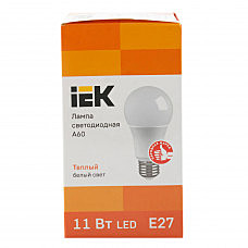 Лампа LED 11Вт Е27 iEK