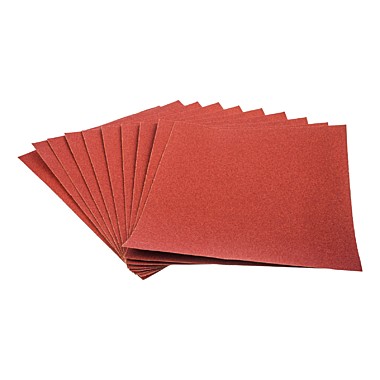 Шлифовальный лист на бумажной основе, оксид алюминия, водостойкий, Р120, 220х270мм