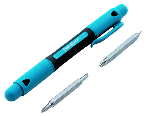Отвертка-ручка для точных работ 4 в 1 CrV, PH0; PH000;SL1,5; SL3