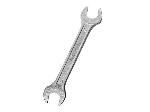 Ключ рожковый, 12 х 13 мм, HCS, хромированный